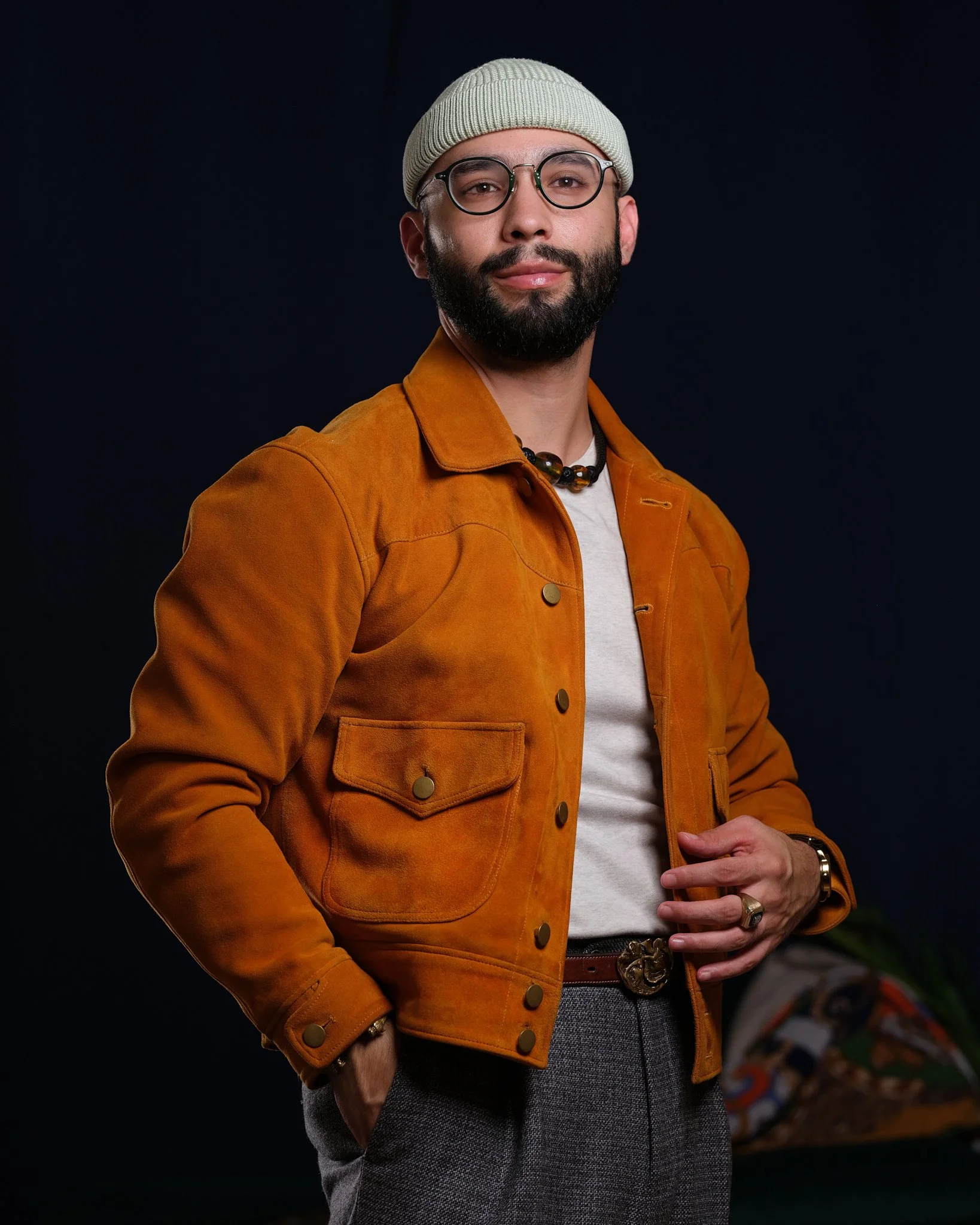 た*ん様 LIDNM/Goat Suede Tailored Jacket LIDNM（リドム）の「Goat Suede Tailored Jacket（テーラード